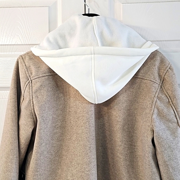 NWT Cavalini Original Jacket w Removable Hood, Snap Closures, XL. Camel - Picture 7 of 11